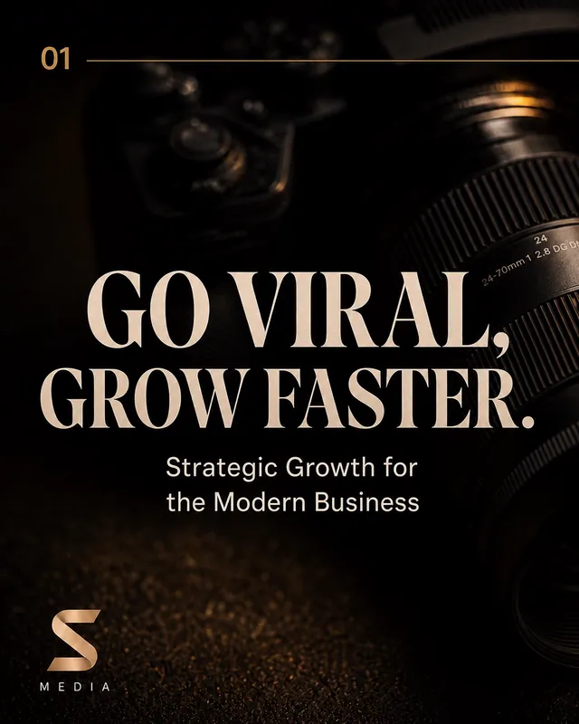 Carousel cover: GO VIRAL, GROW FASTER. Strategic Growth for the Modern Business